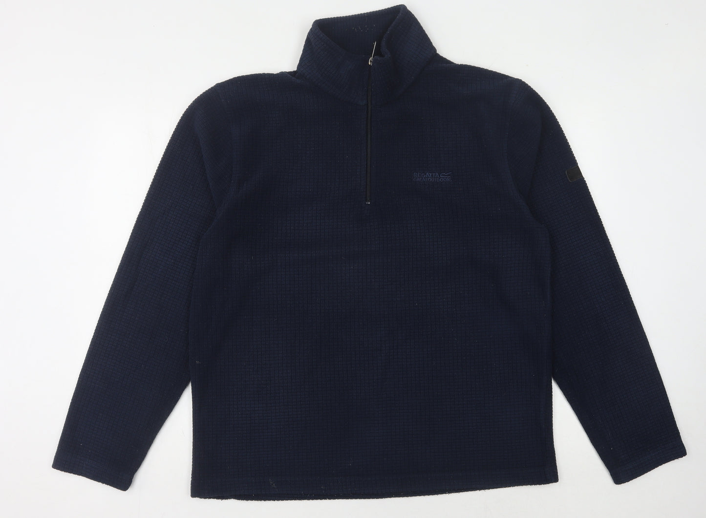 Regatta Men's Blue Pullover Fleece Sweatshirt L