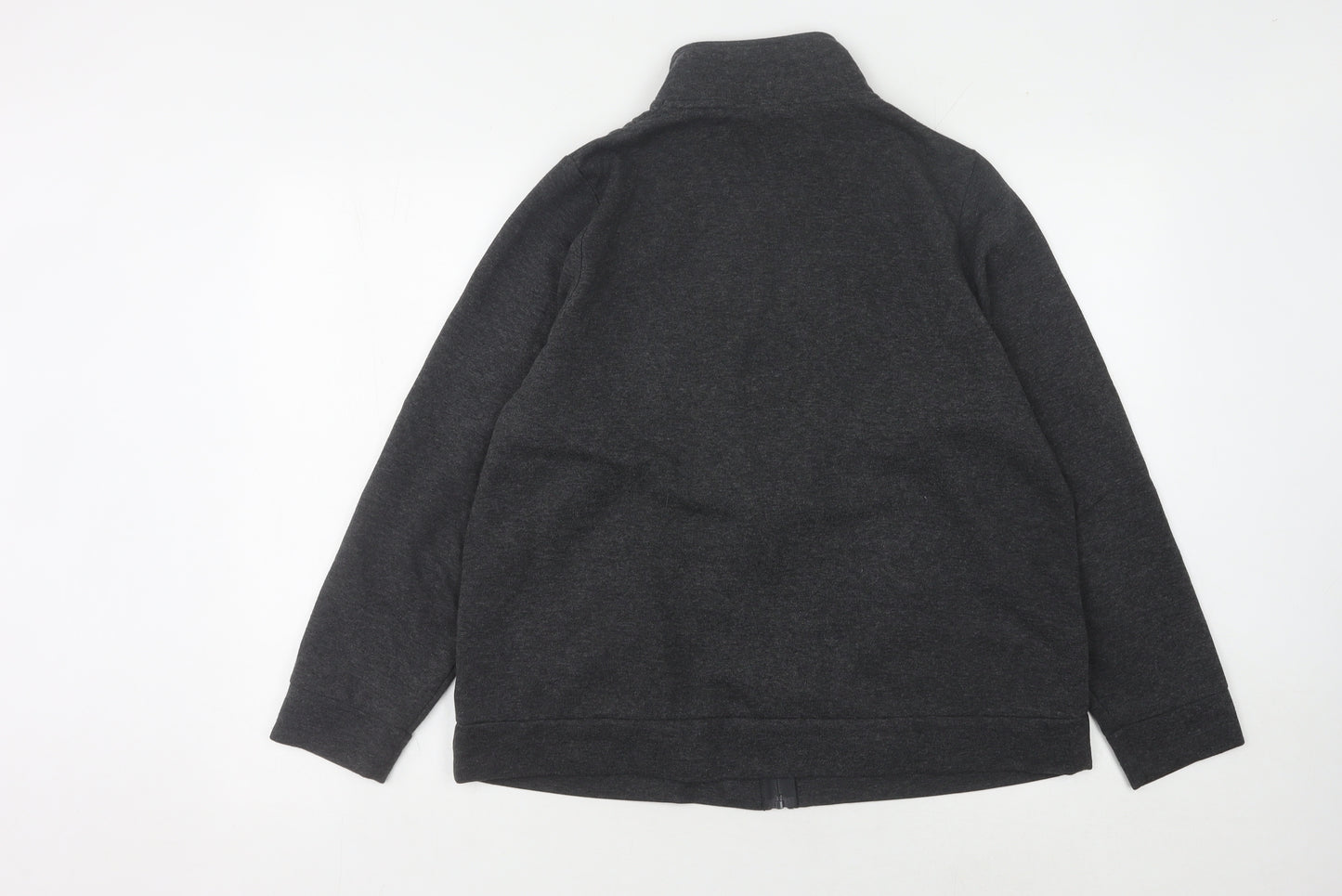 Bonmarché Women's Black Full Zip Sweatshirt M