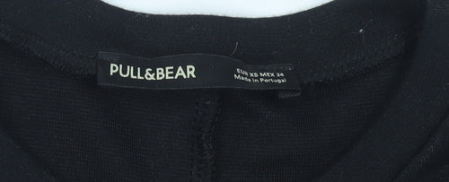 Pull&Bear Women's Black XS Casual Dress