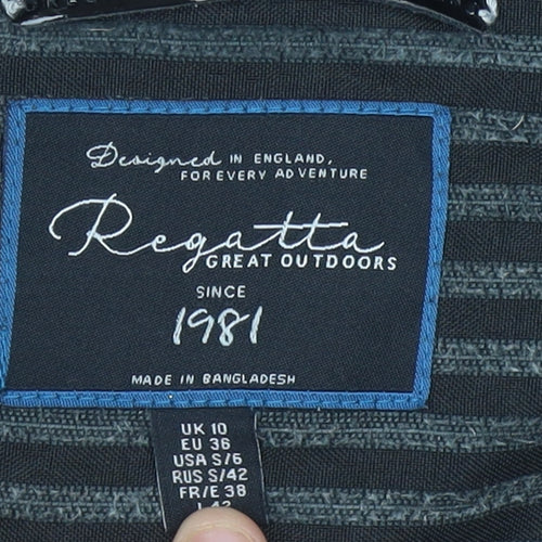 Regatta Women's Black Mid-Length Jacket Size 10