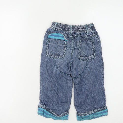 Next Boys Blue Cropped Jeans, Size 2 Years, Casual & Comfy