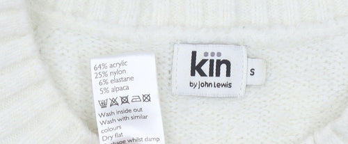 John Lewis Women's Crew Neck Colour Block Jumper S