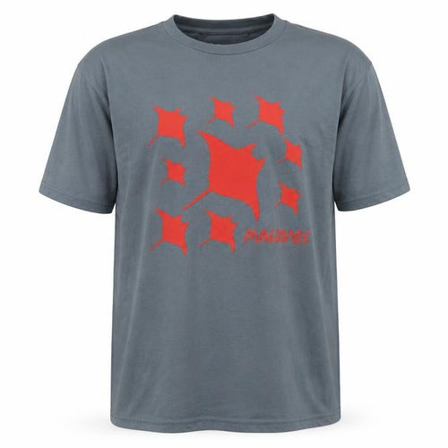 Misraab Men's 2XL Blue Graphic T-Shirt, Animals, Cotton