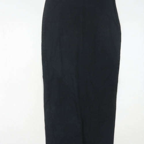 NA-KD Women's Black Midi Pencil Skirt Size 8