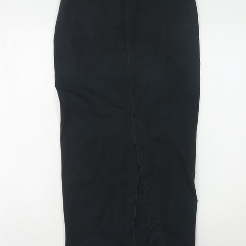 NA-KD Women's Black Midi Pencil Skirt Size 8