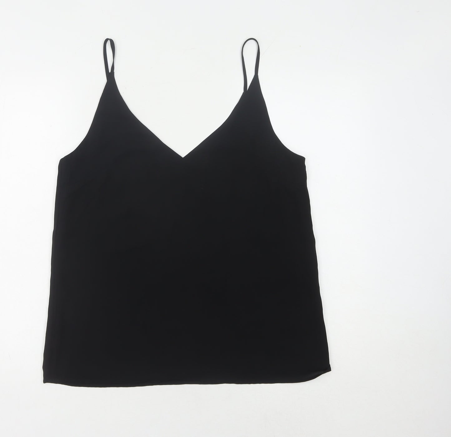 Oasis Women's Black Camisole Top, Size 12
