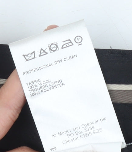 Marks and Spencer Men’s Black Dress Pants Size 46