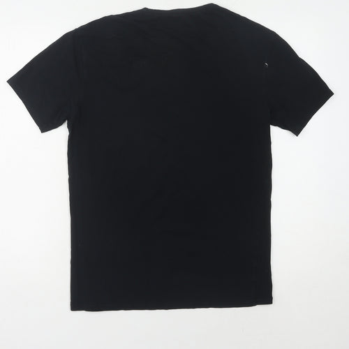 Calvin Klein Men's Black Medium T-Shirt - Classic Fit