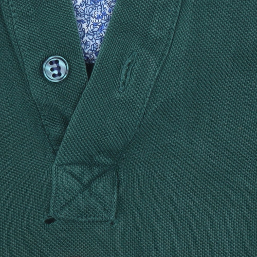 U.S. Polo Assn. Men's Green Polo Shirt L