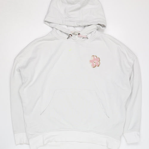 Ted Baker Women’s White XS Logo Hoodie