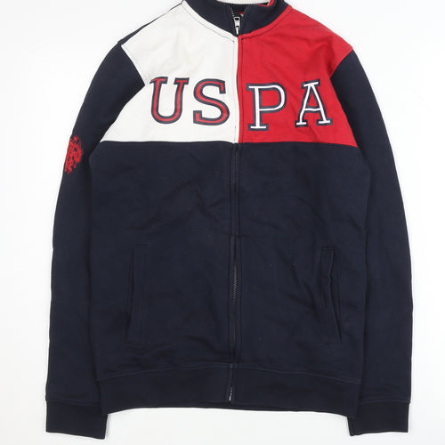 U.S. Polo Assn. Boys Track Jacket 12-13 Multicoloured