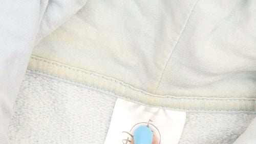 Disney Lilo & Stitch Blue Pullover Hoodie Unisex L