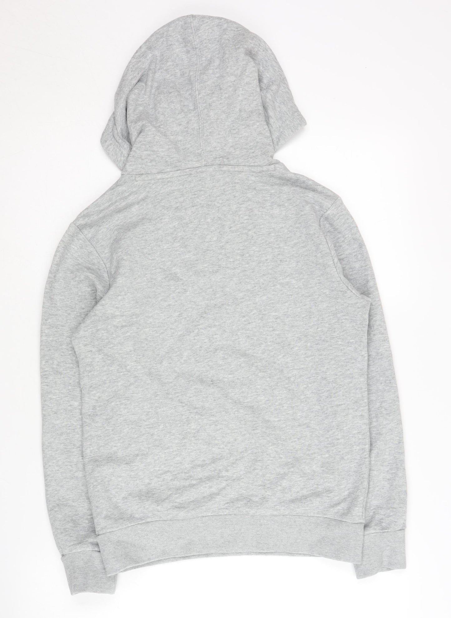 Champion Boys Grey Hoodie, Size L, Pullover with Logo