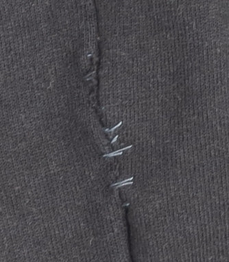 EMP Men's Black Grey Pullover Hoodie, Size M