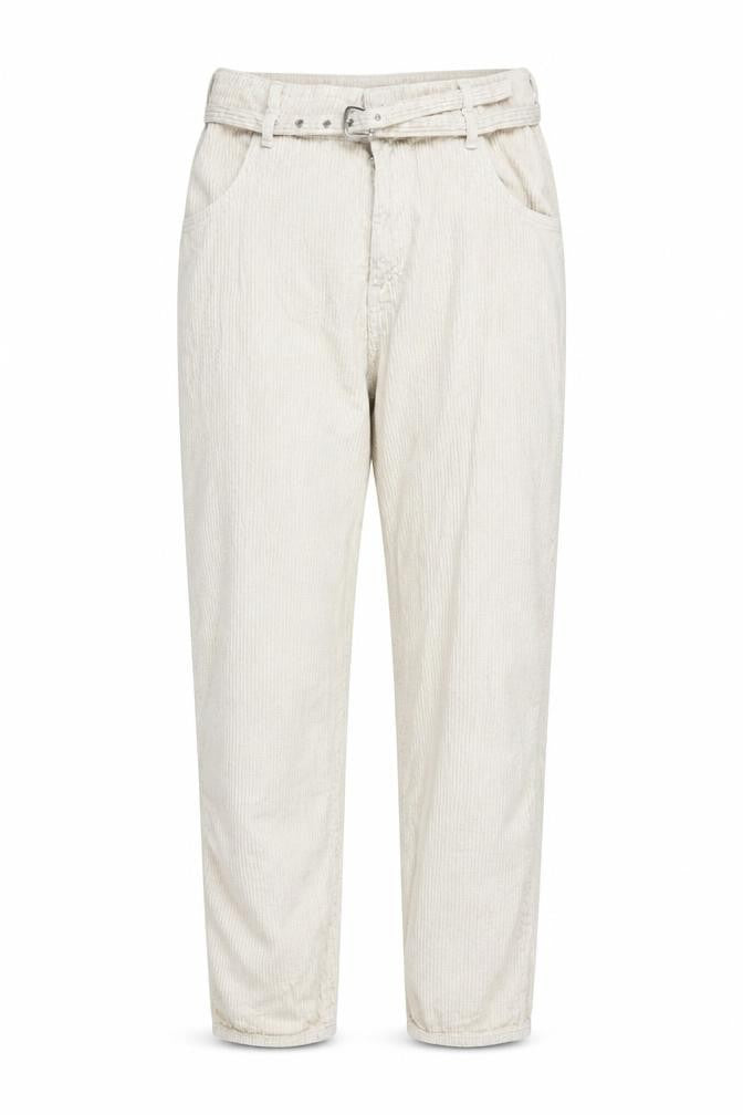 Front view of River Island Women's Beige Chino Trousers, size 14