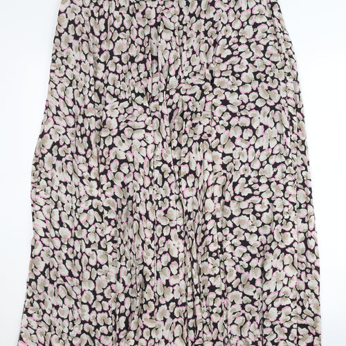 Oliver Bonas Women's Floral Multicoloured Skirt Size 16