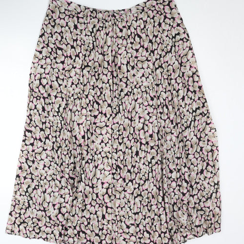 Oliver Bonas Women's Floral Multicoloured Skirt Size 16