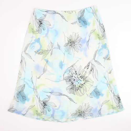 Berkertex Women's Multicoloured A-Line Skirt Size 16