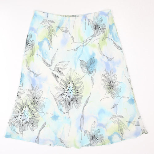 Berkertex Women's Multicoloured A-Line Skirt Size 16