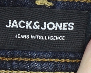 Jack & Jones Men's Blue Straight Denim Jeans 34