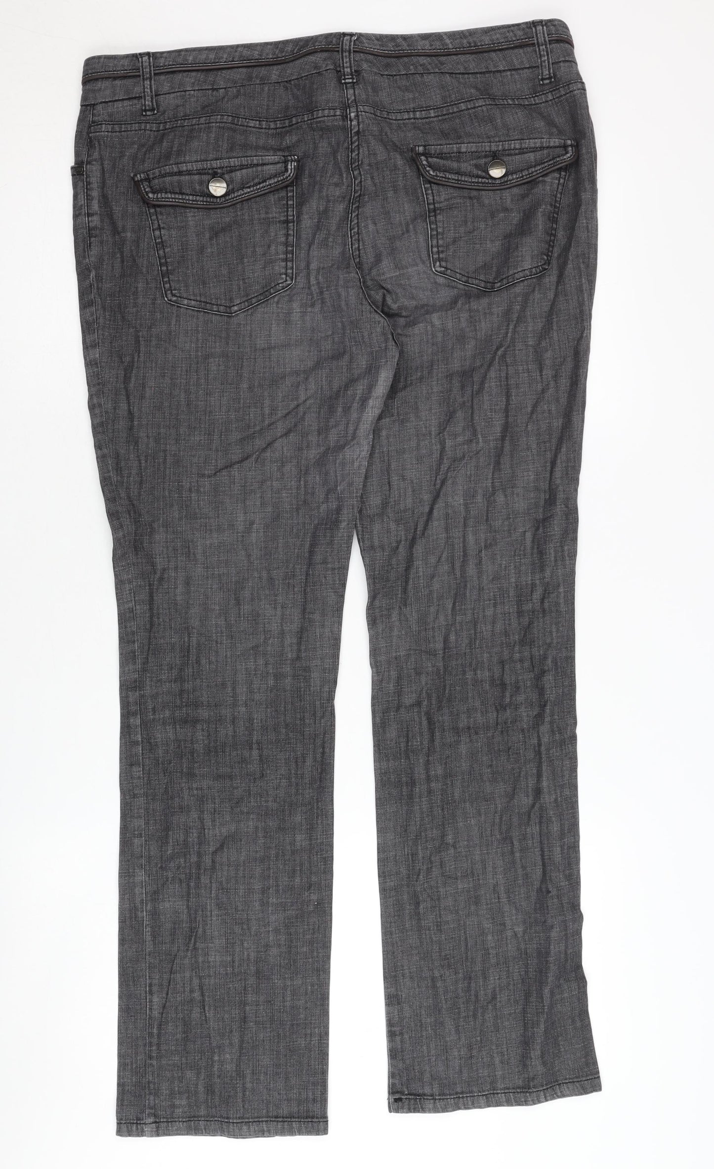 Marks and Spencer Women’s Grey Trousers, Size 14