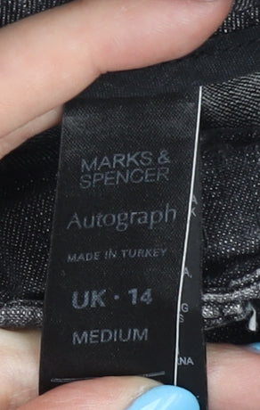 Marks and Spencer Women’s Grey Trousers, Size 14