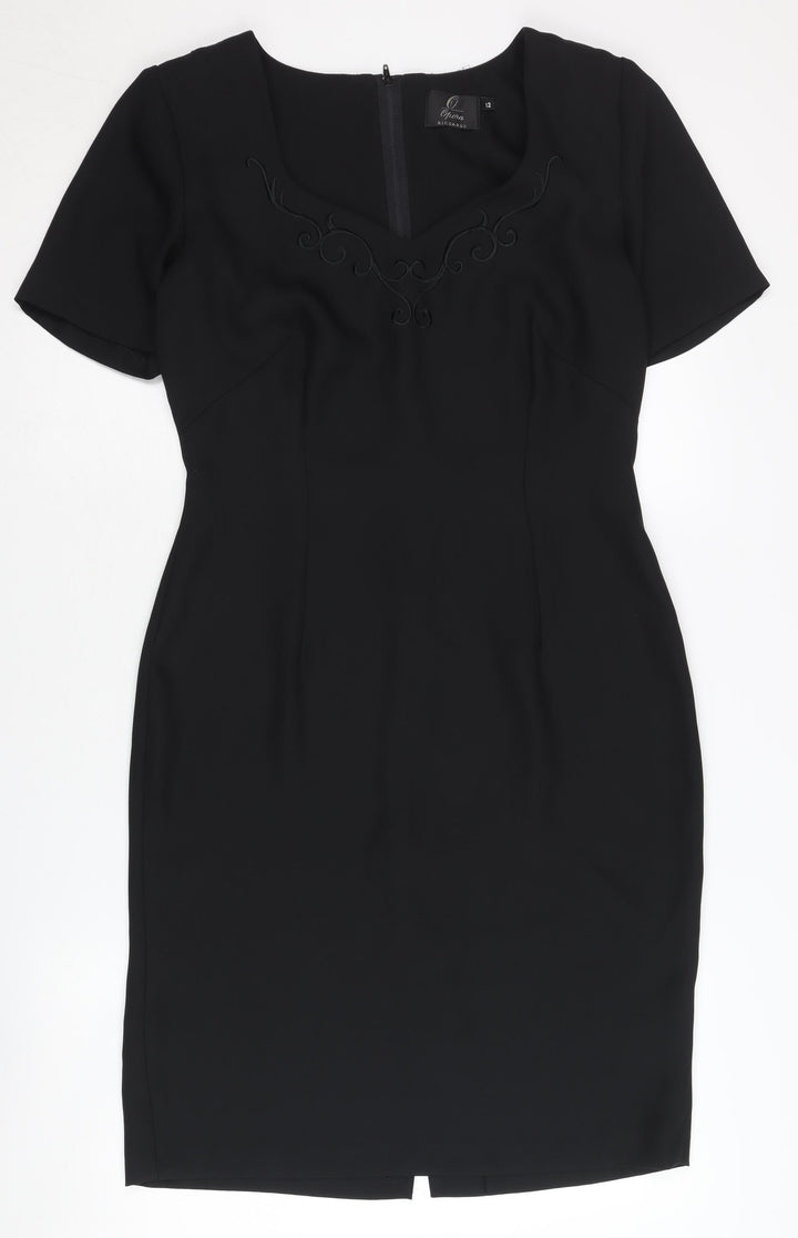 Opera Richards Women's Black Dress Size 12