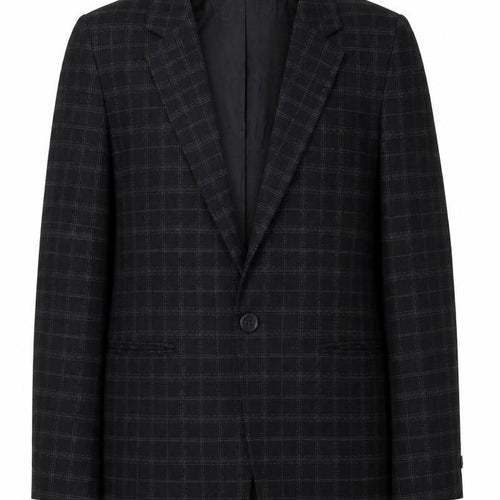 Pimkie Black Check Blazer Unisex M Formal Jacket