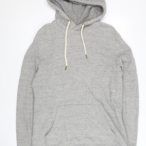 Topman Men's Grey Pullover Hoodie M Classic Fit