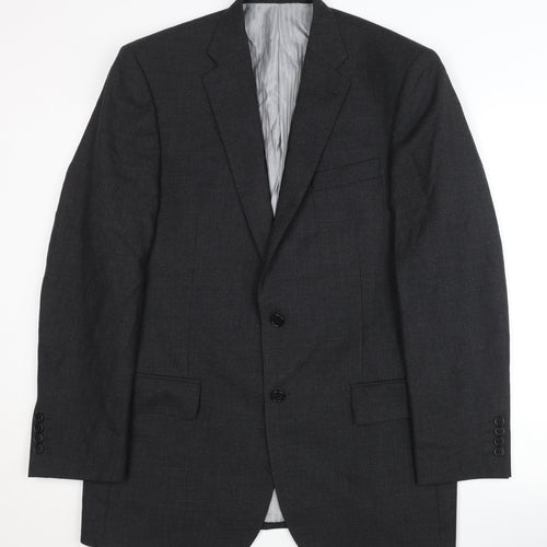 Savoy Taylors Guild Men's Grey Blazer 42 Regular Wool