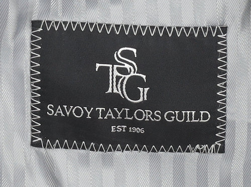 Savoy Taylors Guild Men's Grey Blazer 42 Regular Wool