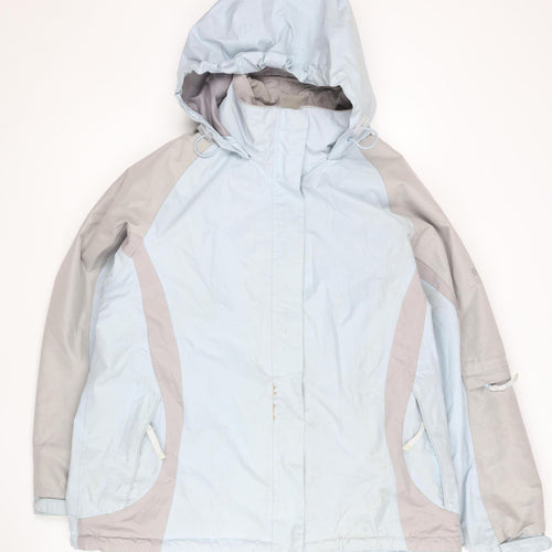 Regatta Women's Blue Waterproof Rain Coat Size 16