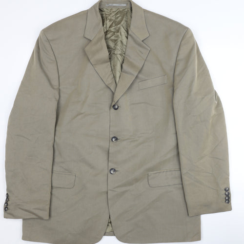 Pierre Cardin Men's Beige Classic Fit Blazer 44R