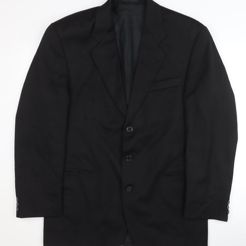 Burton Men's Black Blazer 38 Regular Formal Jacket