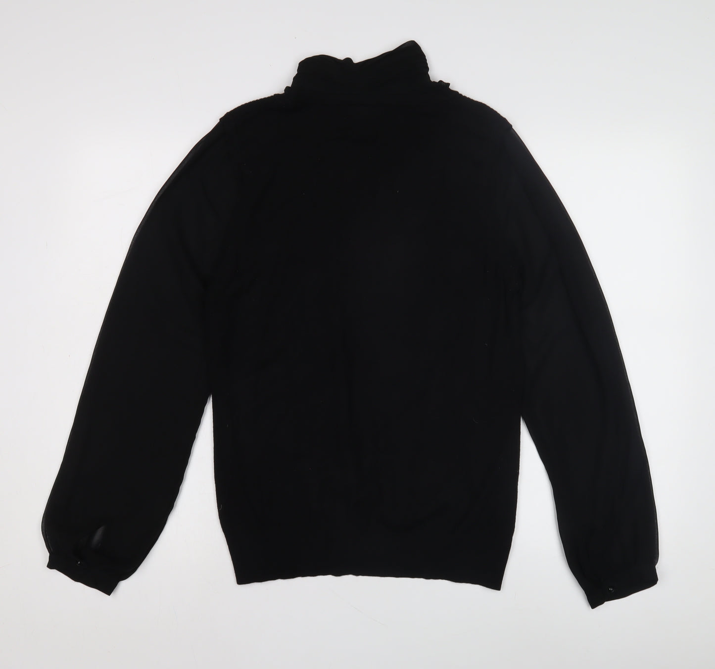 Next Women's Black Long Sleeve Jumper Size 14