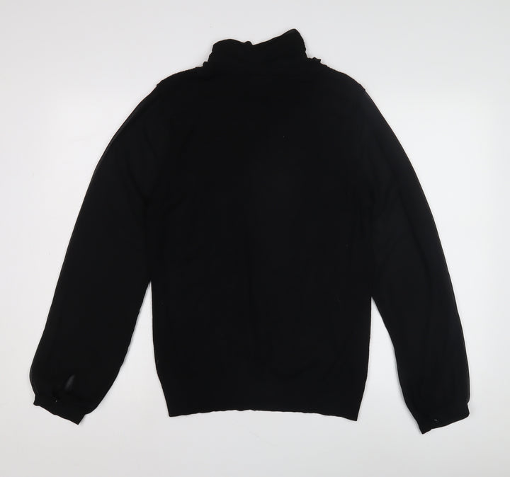 Next Women's Black Long Sleeve Jumper Size 14