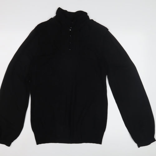 Next Women's Black Long Sleeve Jumper Size 14