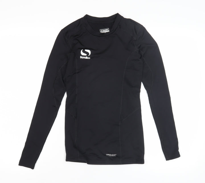 Sondico Boys Black Long Sleeve Activewear Top - 13 Years
