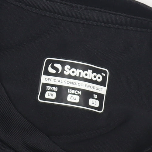 Sondico Boys Black Long Sleeve Activewear Top - 13 Years