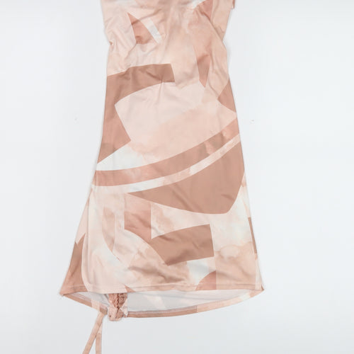 PrettyLittleThing Women’s Multicoloured Strapless Dress