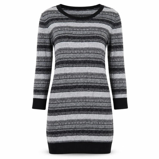 Front view of Great Plains Women’s Grey Jumper Dress, size S