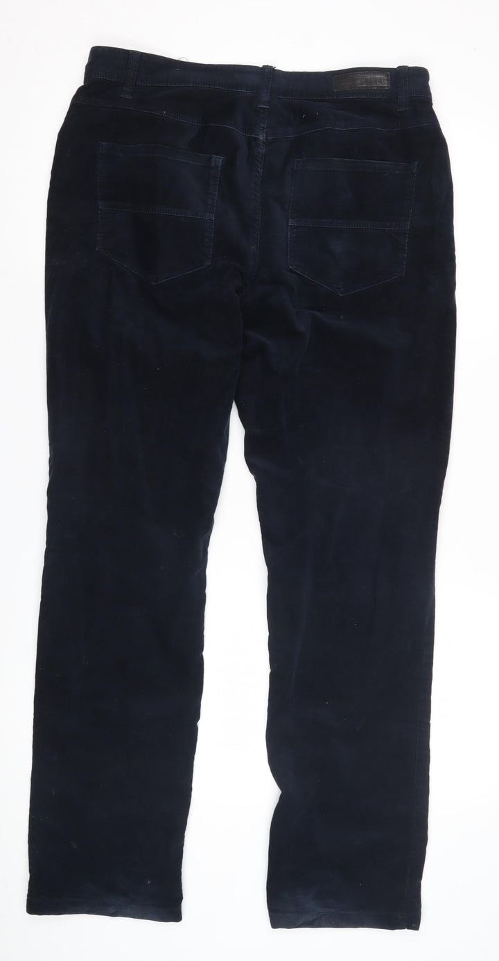 Charlie's Vogue Men's Blue Corduroy Trousers M