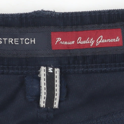 Charlie's Vogue Men's Blue Corduroy Trousers M