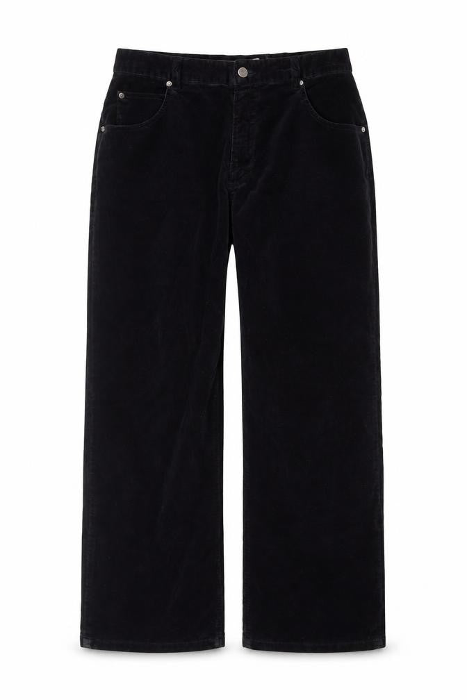 Front view of Mountain Lake Women's Black Bootcut Trousers, size 16
