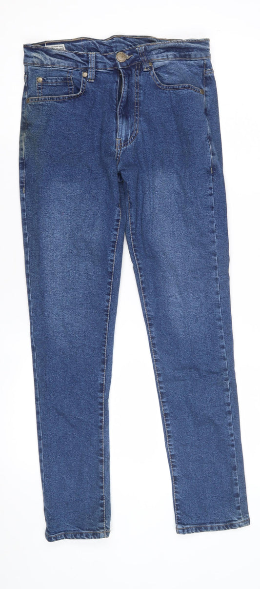 Vour Jeans Boys Blue Straight Leg Denim Jeans M