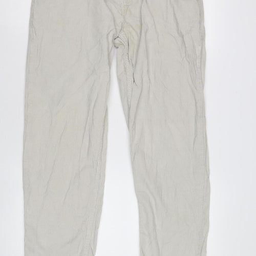 New Look Men's Beige Corduroy Trousers Size 32