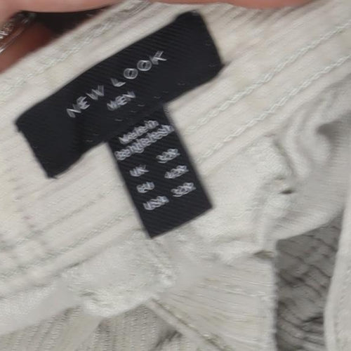 New Look Men's Beige Corduroy Trousers Size 32