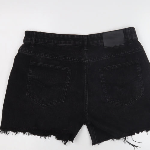 Spindle Women's Black Cut-Off Denim Shorts Size 8