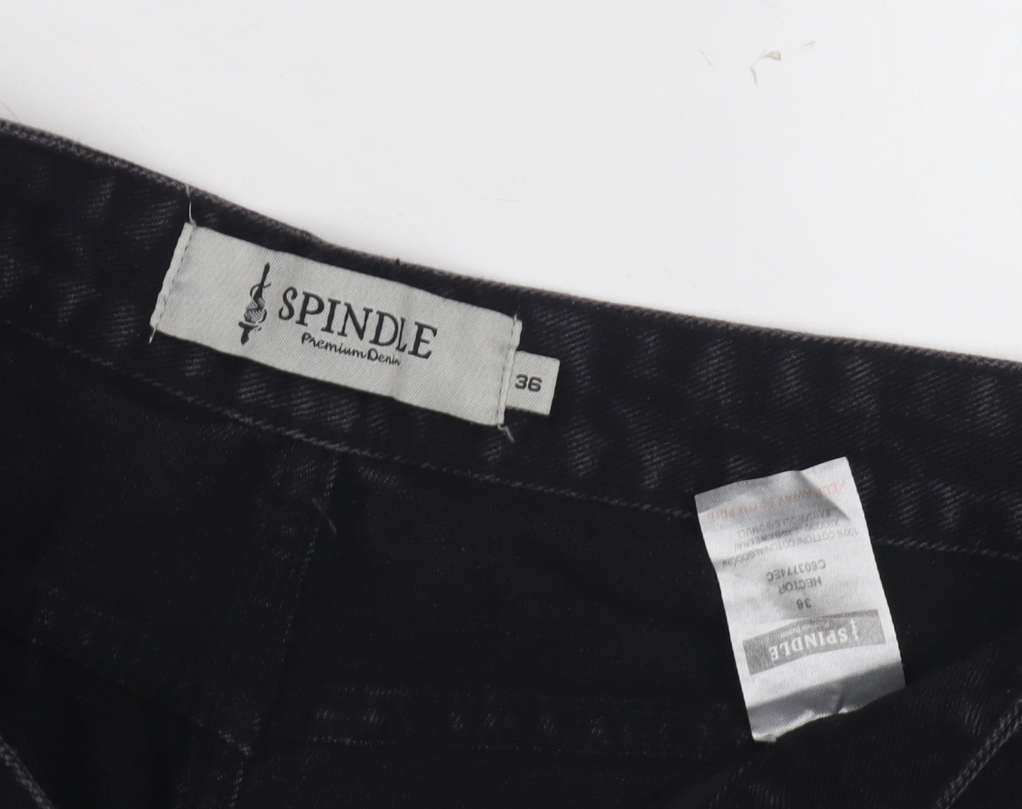 Spindle Women's Black Cut-Off Denim Shorts Size 8