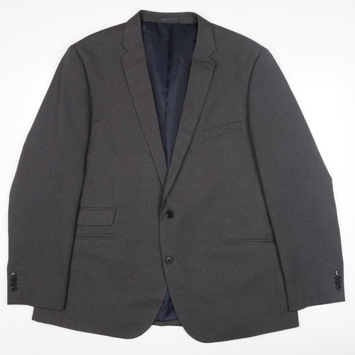 Taylor & Wright Men's Grey Blazer 48L Regular Fit Jacket